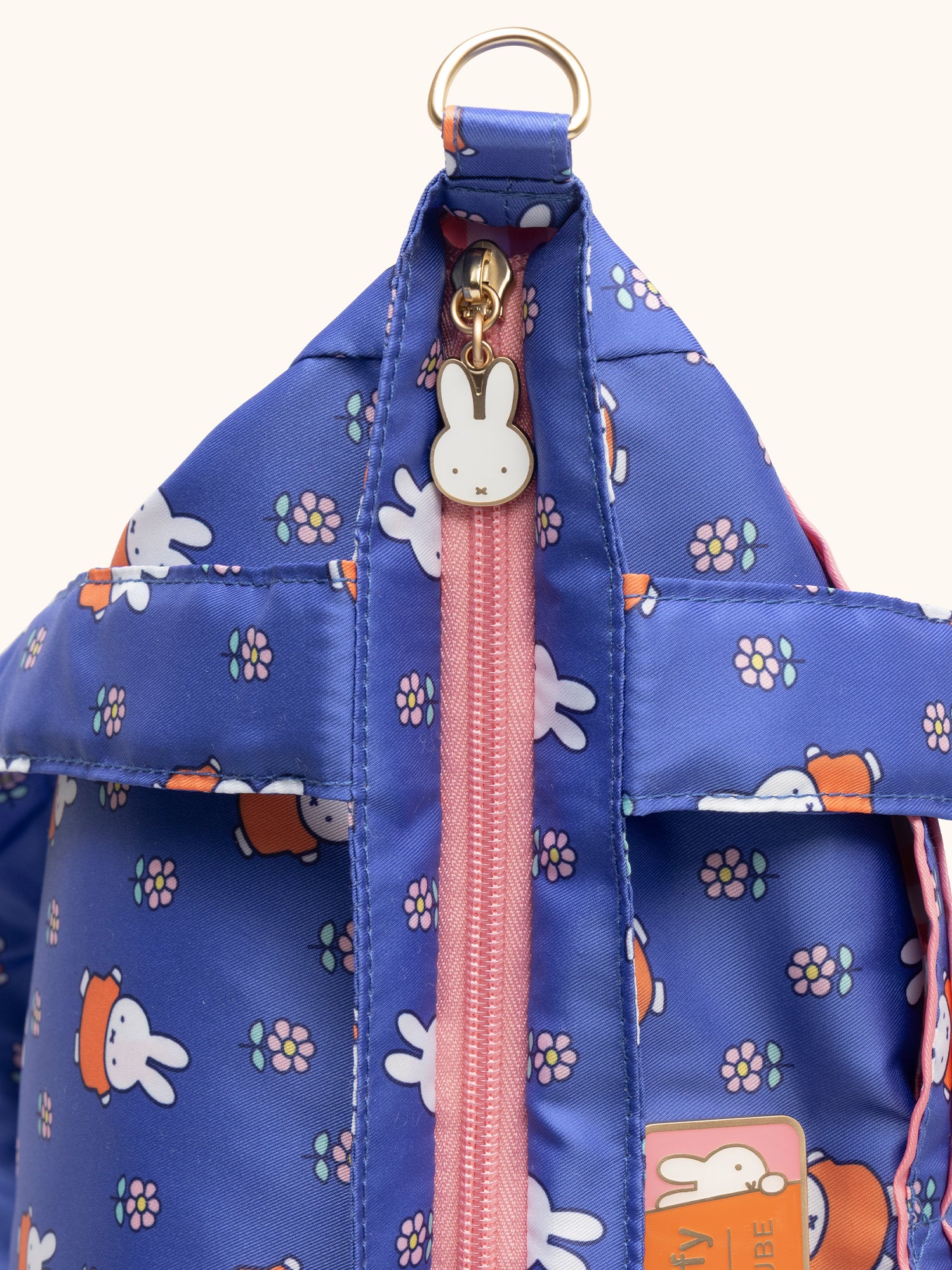 JuJuBe Miffy Flower Fields Be Light Tote Bag - Blue &amp; Orange