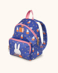 JuJuBe Miffy Flower Fields Everyday Mini Backpack - Blue & Orange