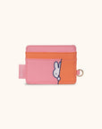 JuJuBe Miffy Flower Fields Be Charged Card Case - Pink & Orange