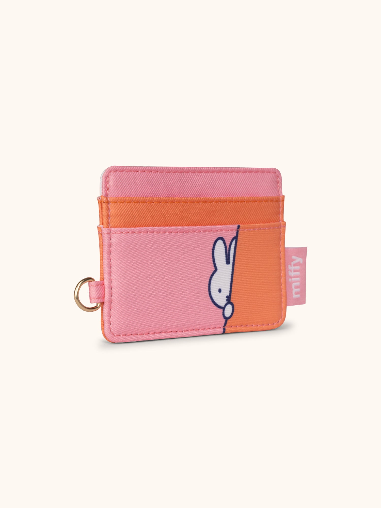JuJuBe Miffy Flower Fields Be Charged Card Case - Pink &amp; Orange