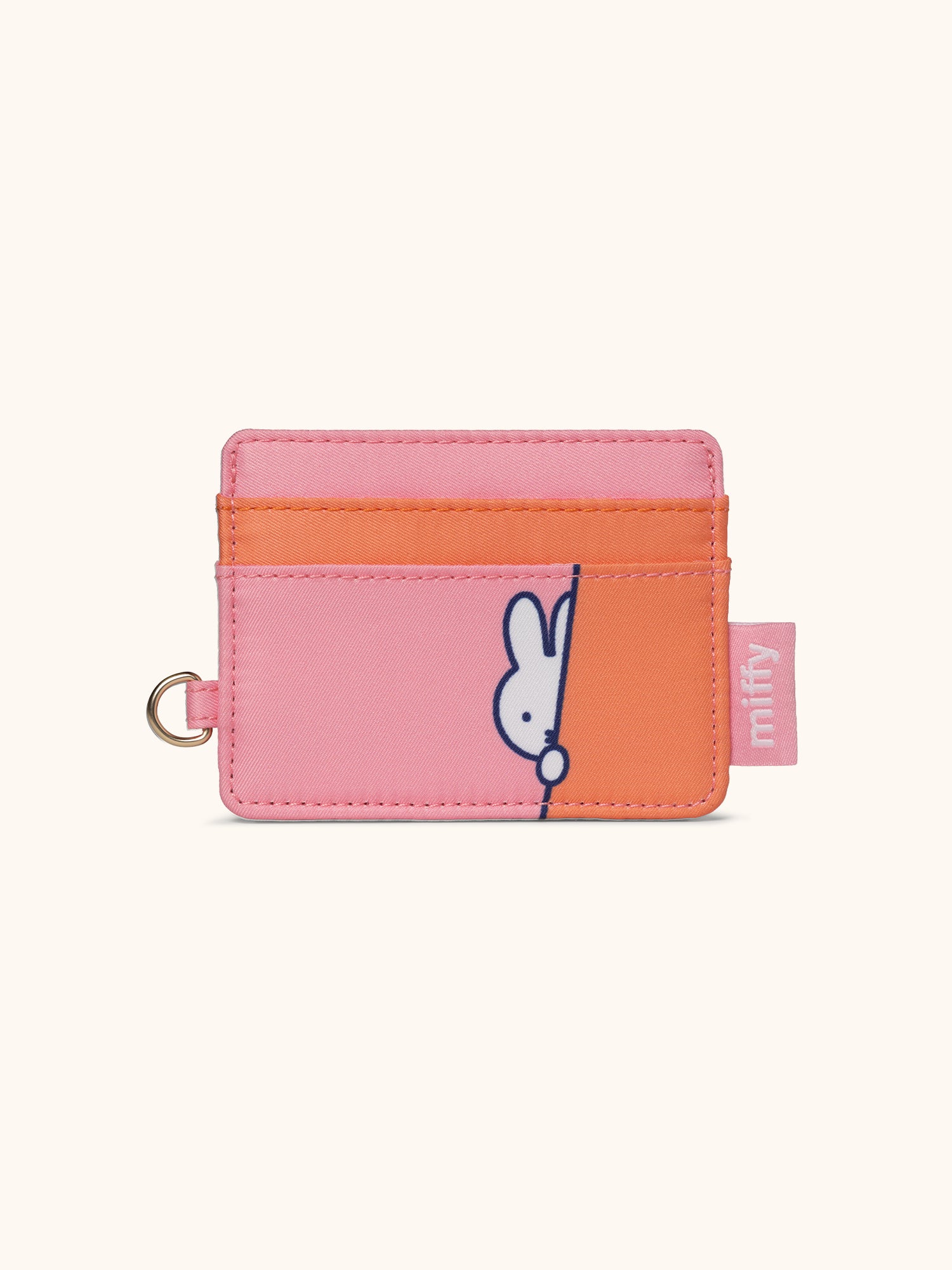 JuJuBe Miffy Flower Fields Be Charged Card Case - Pink &amp; Orange