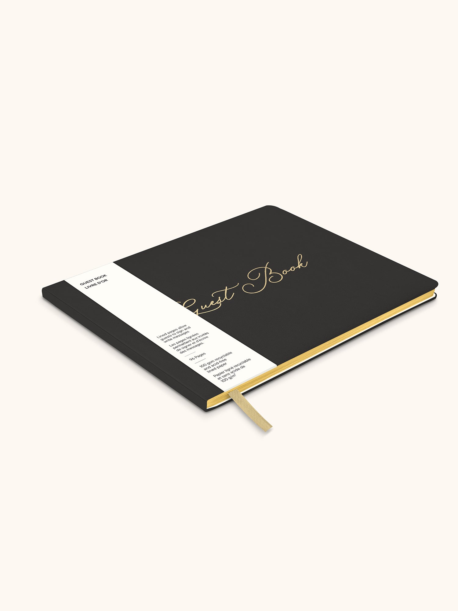 Ebony Elegance Guest Book