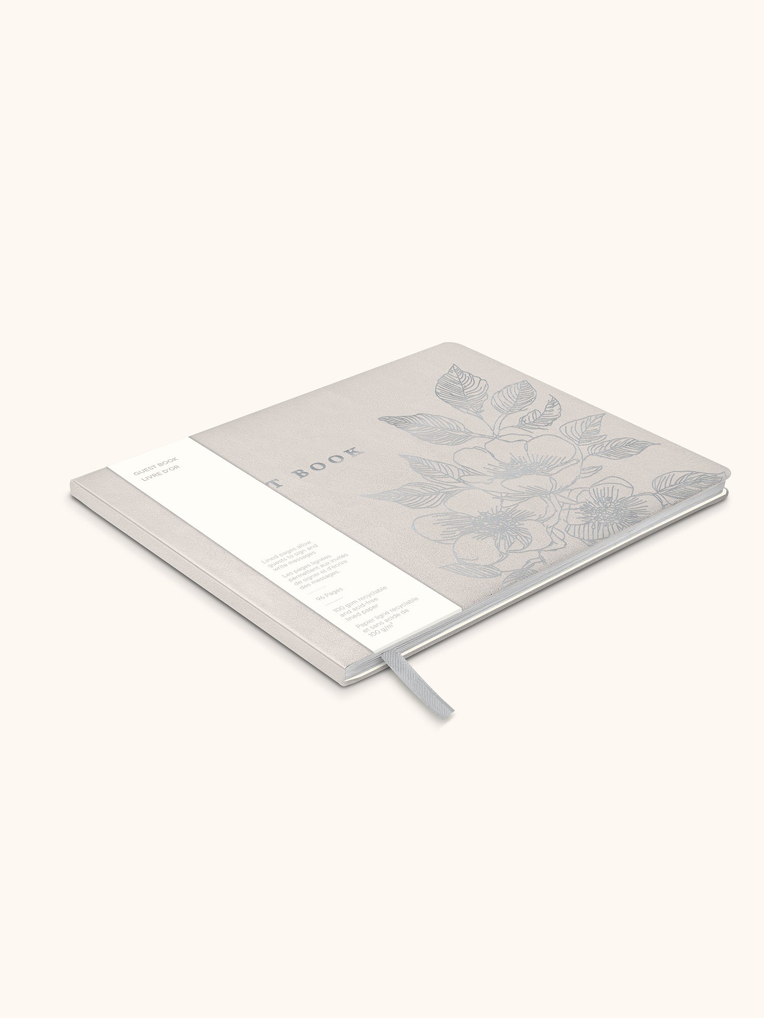 Silver Bloom Guest Book