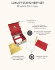 Bookish Christmas Luxury Stationery Set