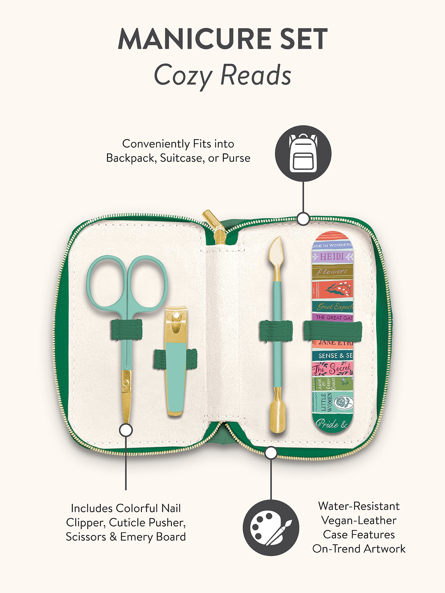 Cozy Reads Manicure Set – Studio Oh!