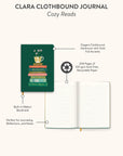 Cozy Reads Clara Clothbound Journal