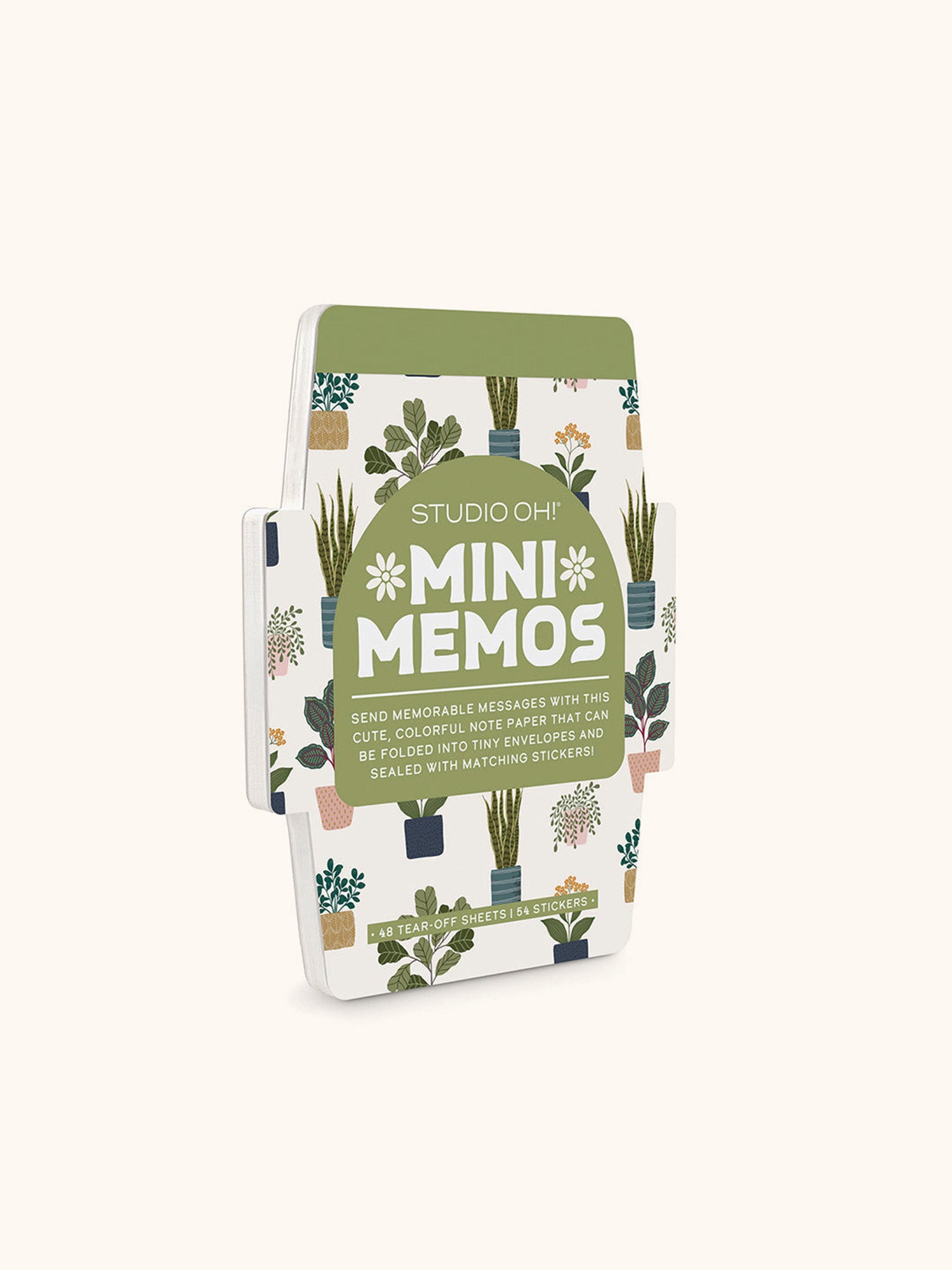 Plant Lover Mini Memo with Stickers – Studio Oh!