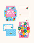 Retro Vibes Mini Memo with Stickers