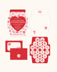 Be My Heart Mini Memos with Stickers