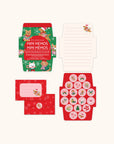 Cheery Christmas Dogs Mini Memos with Stickers