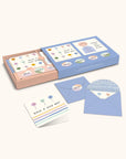 Dotted Palms Mini Note Card Set with Stickers