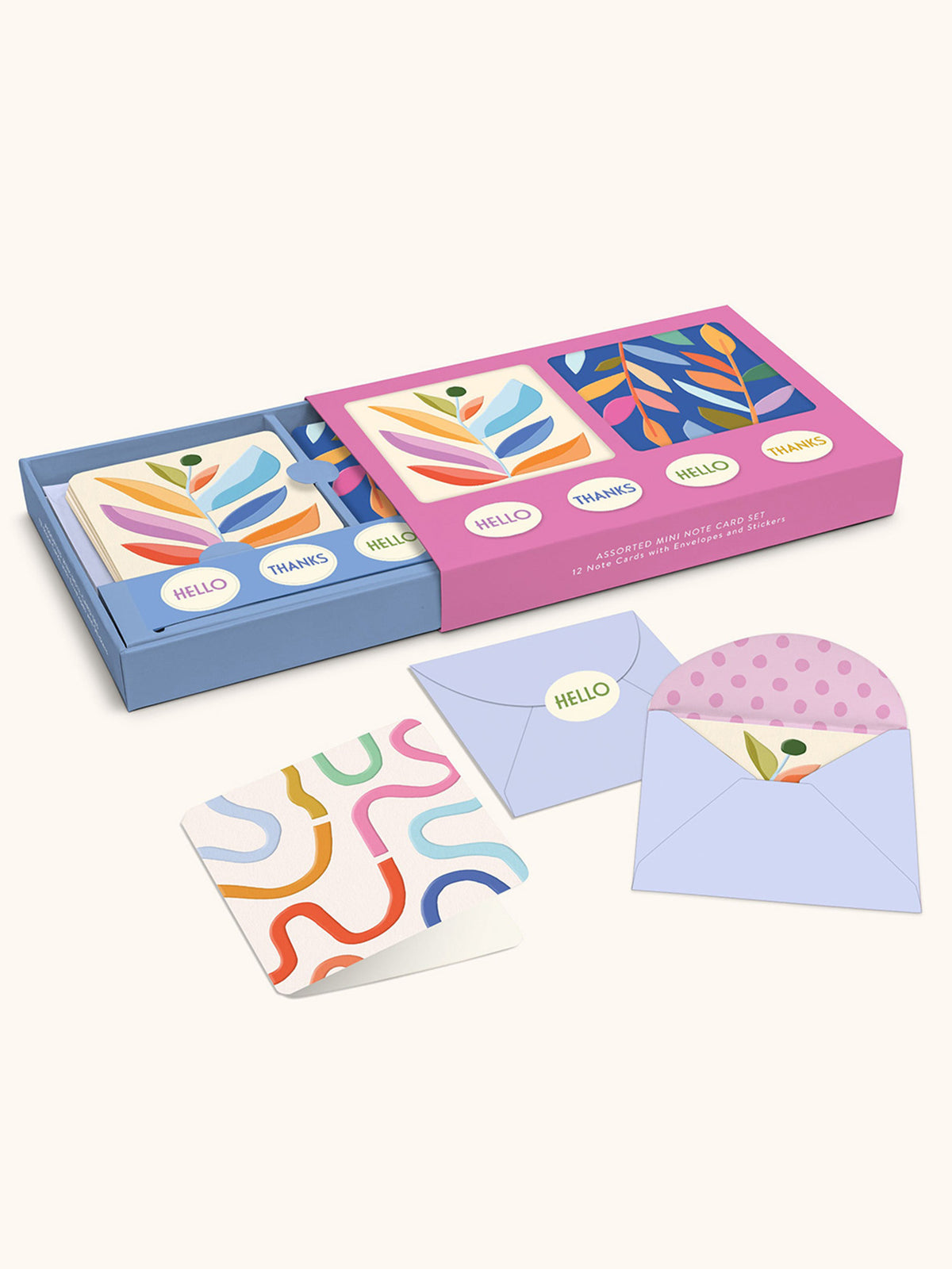 Lunch Box Notes Mini Note Cards and Envelopes Small Note 