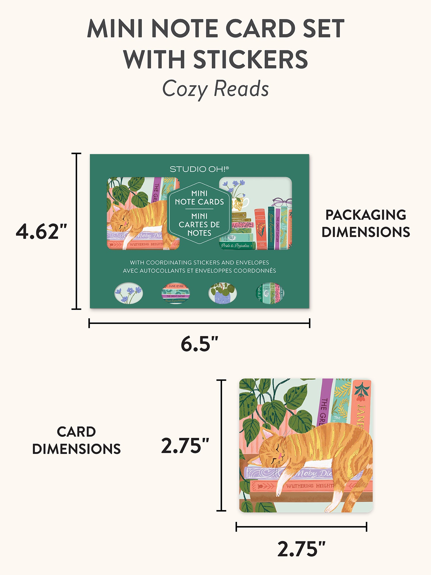 The Tea House シルエットノートカード Tsuki 'Secret Garden' Travel Notebook Gift Set ☾ – NotebookTherapy