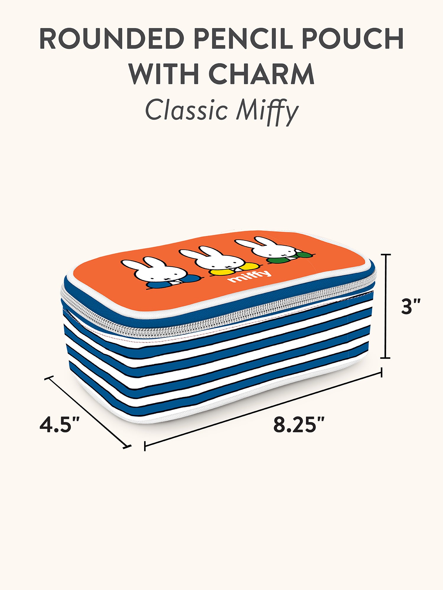 Classic Miffy Pencil Pouch with Charm – Studio Oh!