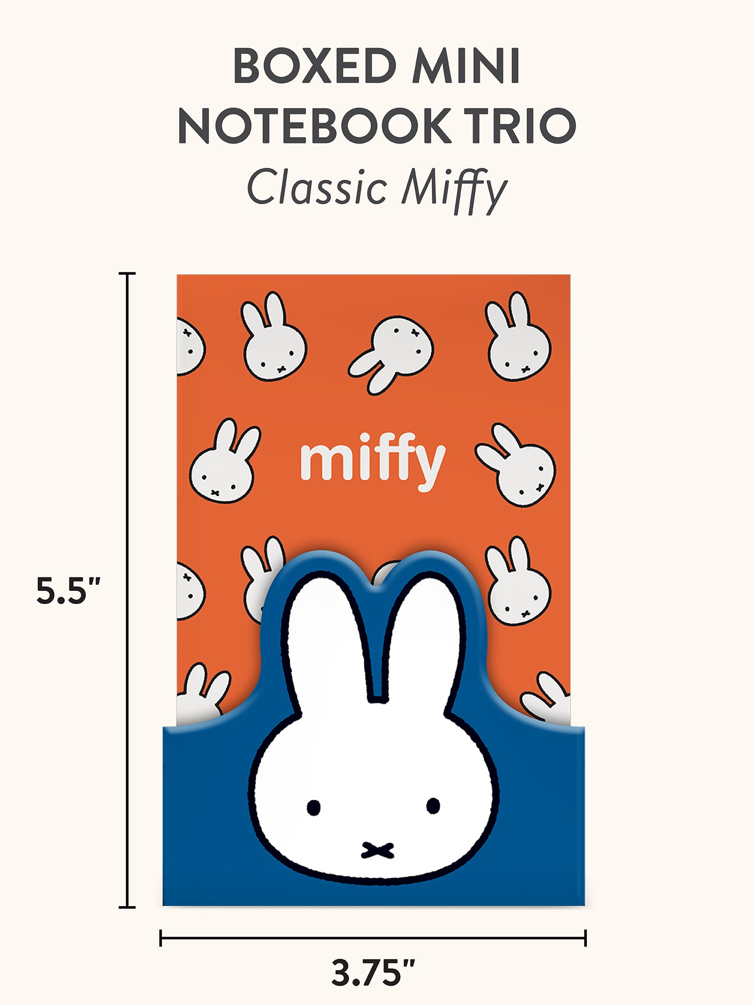 Classic Miffy Boxed Mini Notebook Trio – Studio Oh!
