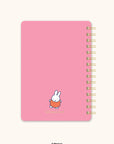 Miffy Taking a Peek Agatha Notebook with Pocket & Stickers