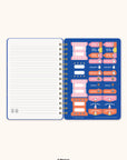 Miffy Taking a Peek Agatha Notebook with Pocket & Stickers