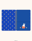 Miffy Taking a Peek Agatha Notebook with Pocket & Stickers