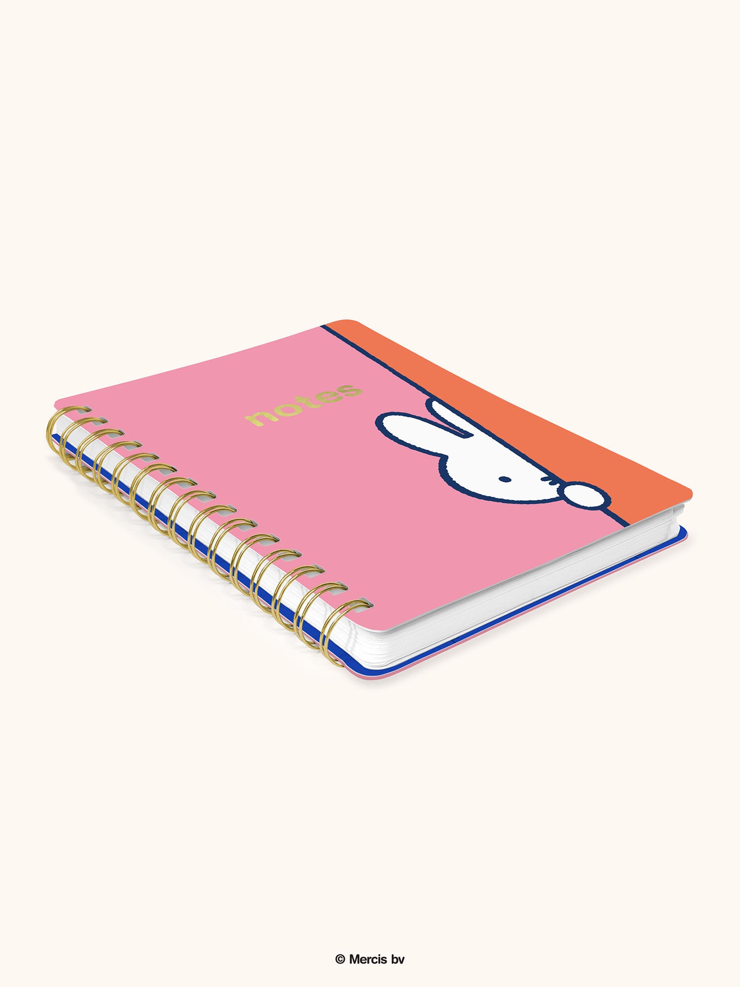 Miffy Taking a Peek Agatha Notebook with Pocket &amp; Stickers