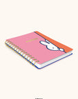 Miffy Taking a Peek Agatha Notebook with Pocket & Stickers