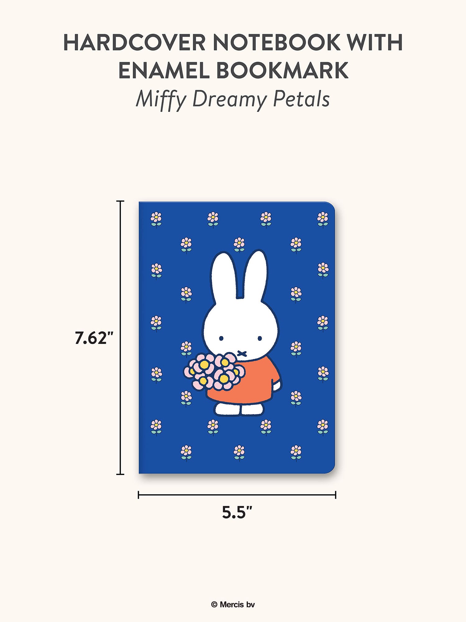 JuJuBe x Studio Oh Miffy Flower Fields Back-to-School Bundle - Zealous Backpack + Hardcover Notebook + Gel Pen Set + Pencil Pouch