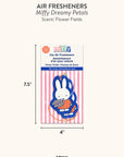 Miffy Dreamy Petals Car Air Fresheners
