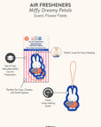 Miffy Dreamy Petals Car Air Fresheners