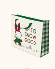 Miffy Snow Good Large Gift Bag & Greeting Card Set