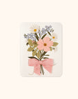 Wildflower Bouquet Bow Note Card Set