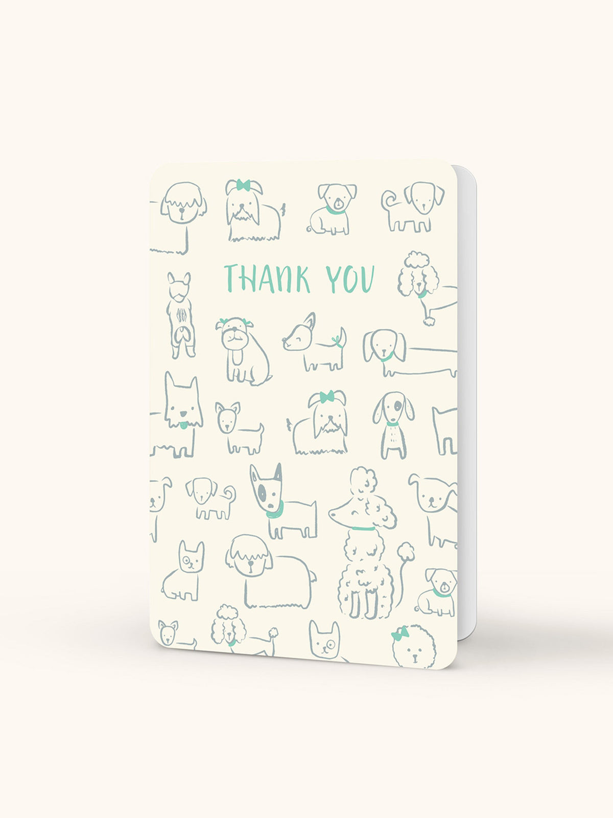 Posing Puppies Note Card Set with Stickers