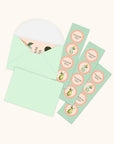 Au Pears Note Card Set with Stickers