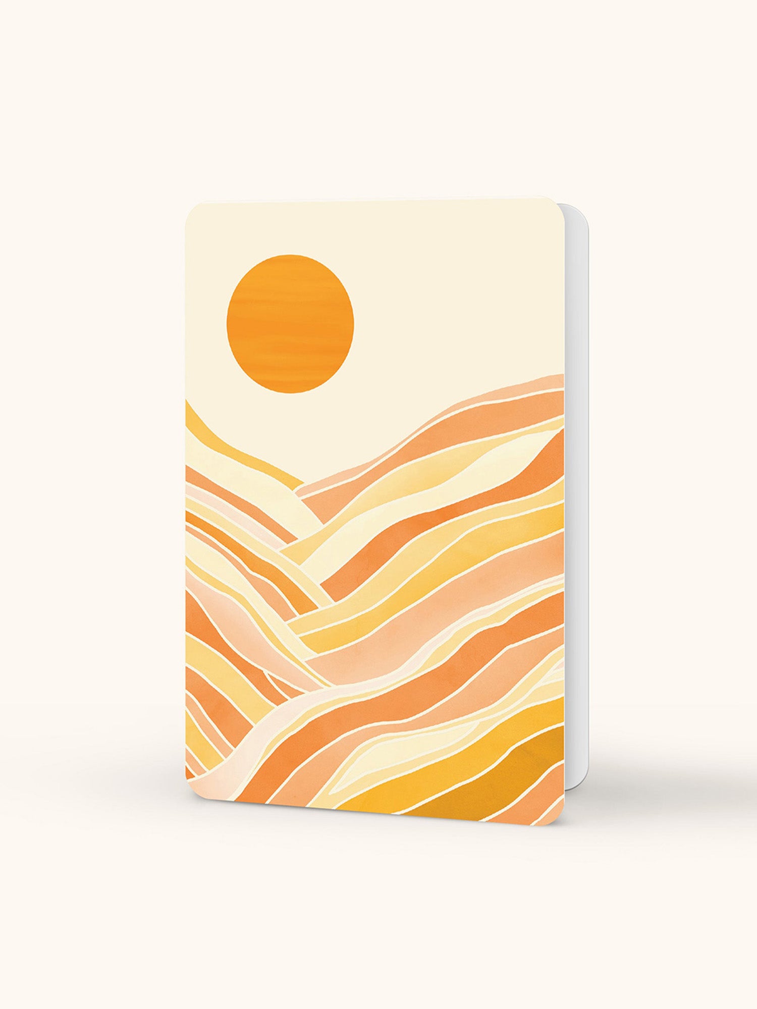 Sunny Hello Note Card Set with Stickers