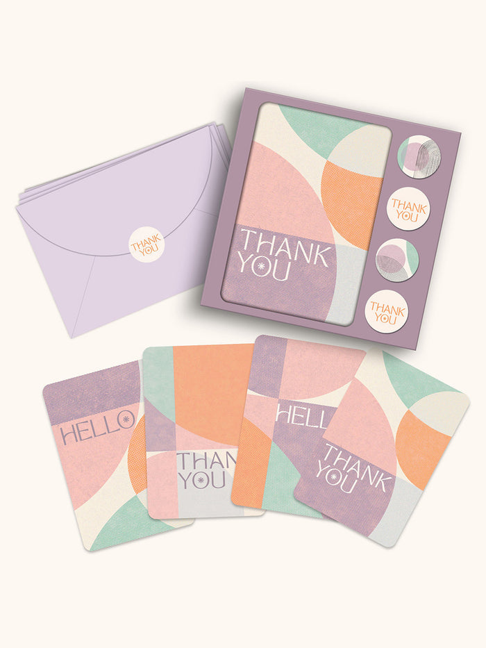 Desert Skies Mini Note Card Set with Stickers – Studio Oh!