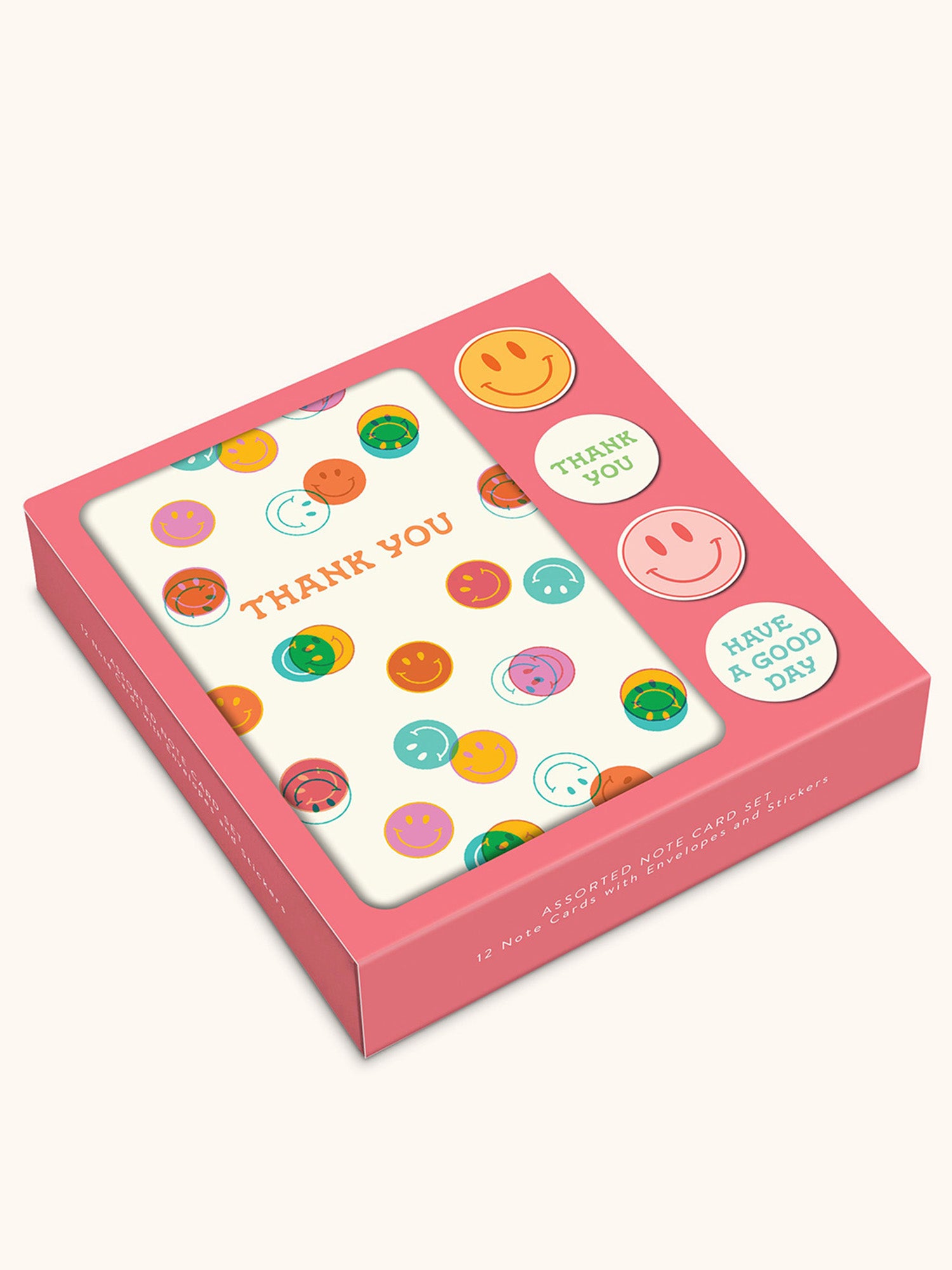 Be All Smiles Note Card Set with Stickers – Studio Oh!