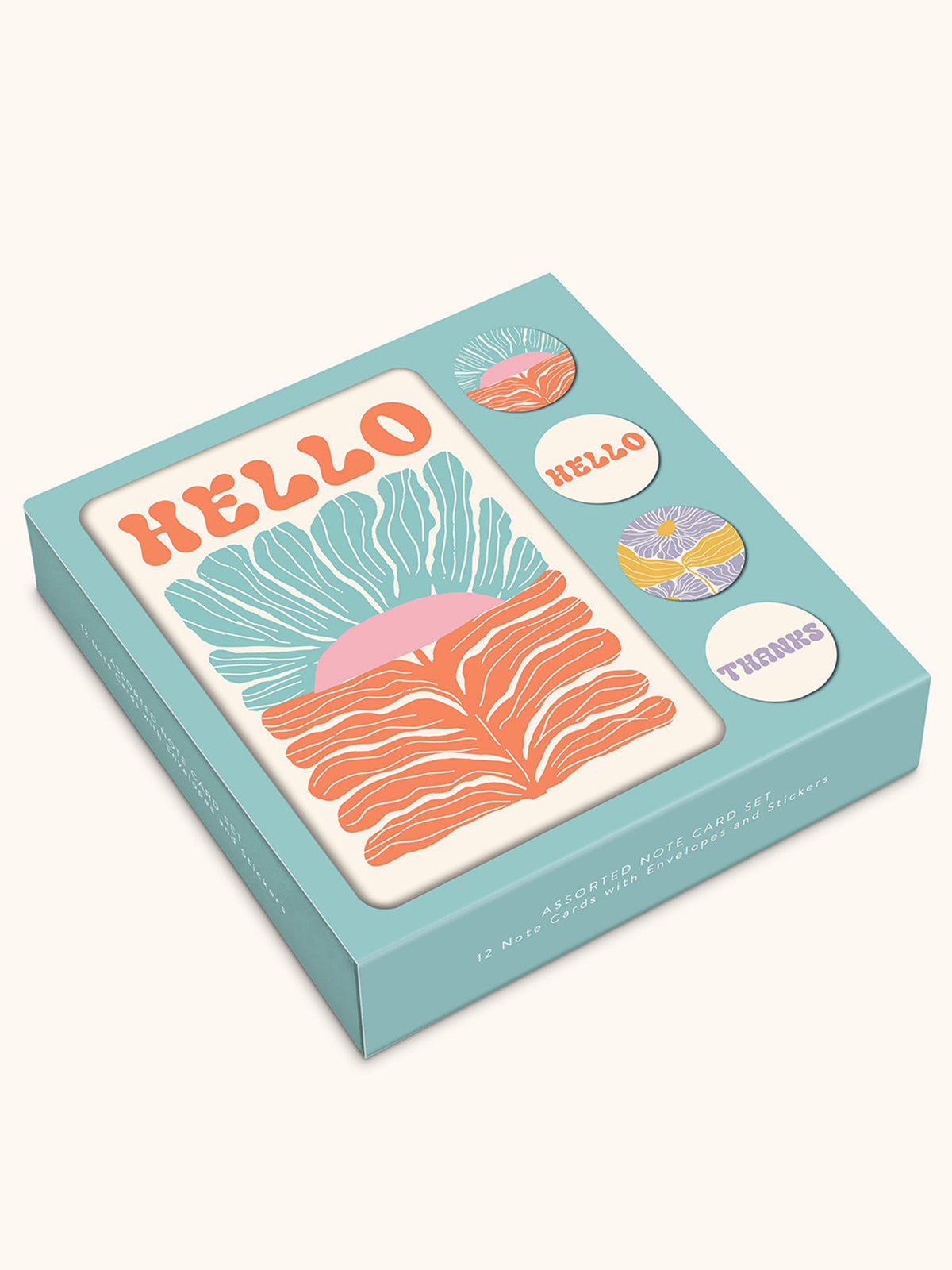 Hello Gorgeous mini note cards; set of 6 blank note cards; Hello Gorgeous  note card set