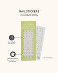 Pickleball Rally Nail Stickers