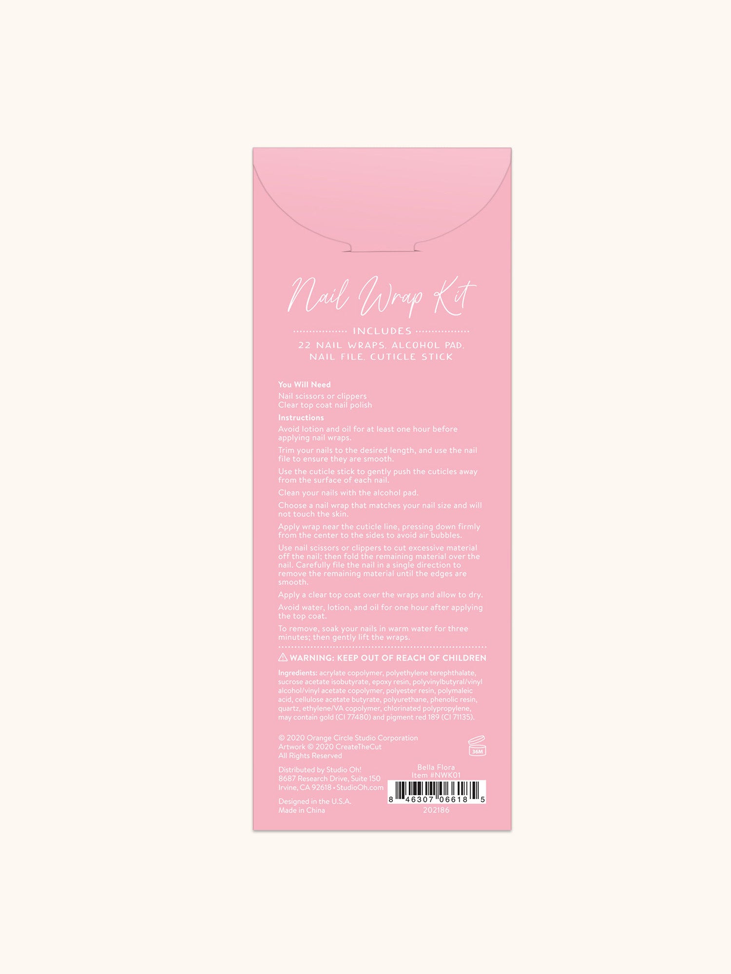 Studio Oh! Bella Flora Nail Wrap Kit - Thumbnail 2