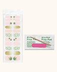 Cute Cannabis Mani Nail Wrap Kit