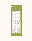 Turtle Garden Pedi Nail Wrap Kit