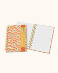 Waves of Melody Oliver Notebook with Pen Pocket