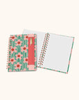 Reigning Flowers Oliver Notebook with Pen Pocket