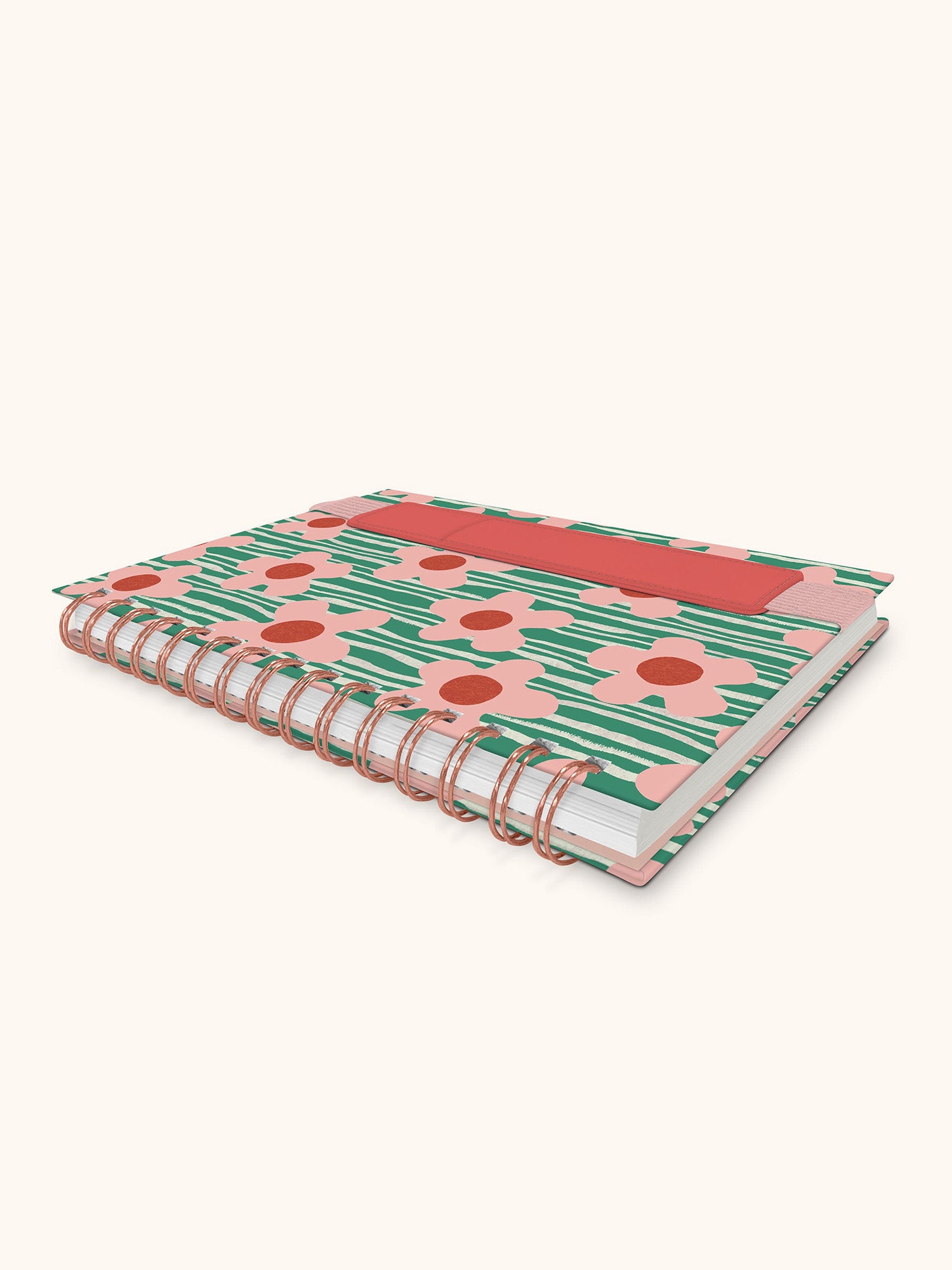 Reigning Flowers Oliver Notebook with Pen Pocket