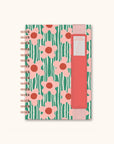 Reigning Flowers Oliver Notebook with Pen Pocket