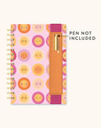 The Sunny Side Oliver Notebook with Pen Pocket