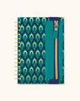 Cascading Plumes Oliver Notebook with Pen Pocket