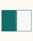 Cascading Plumes Oliver Notebook with Pen Pocket