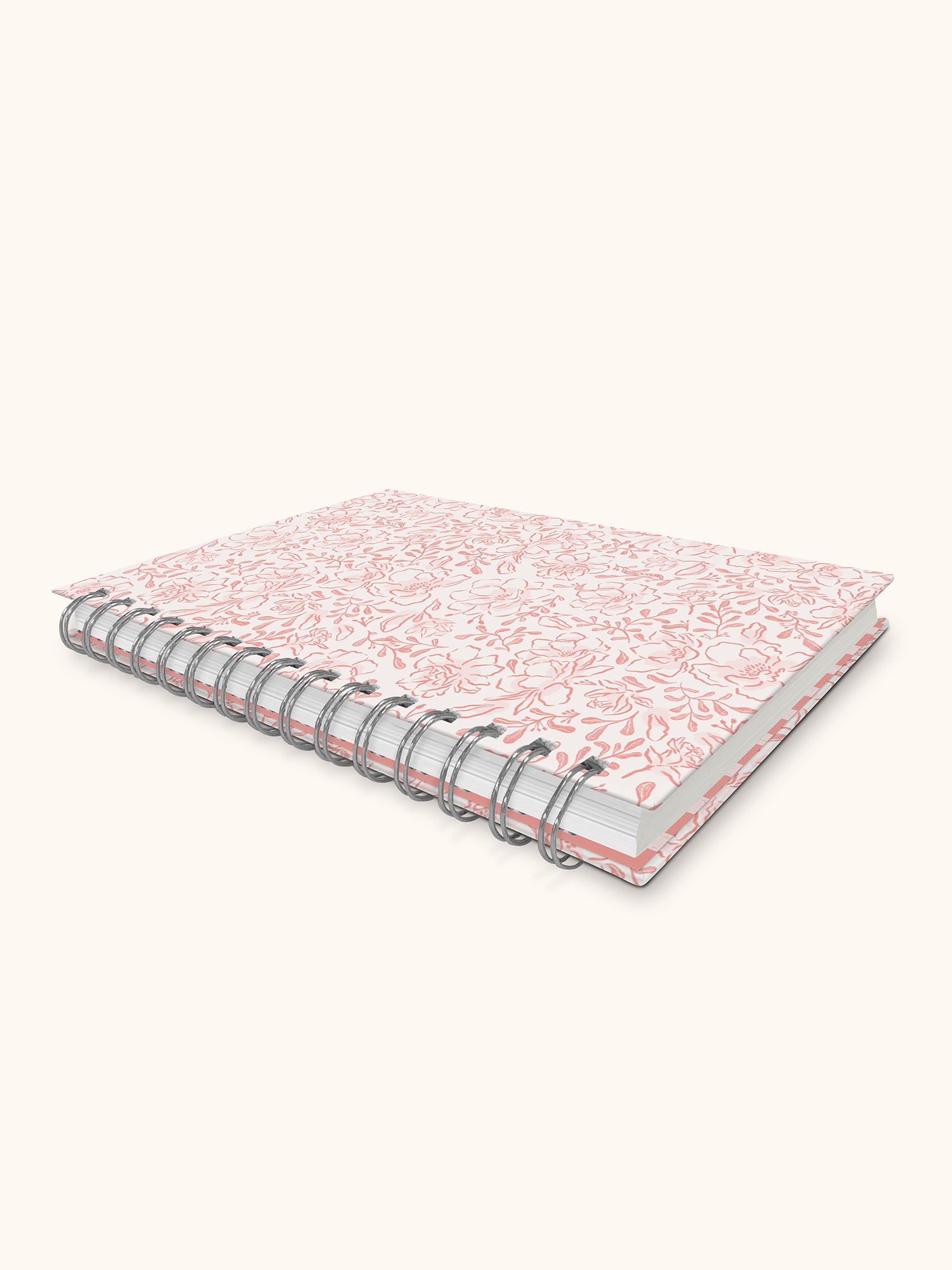 Blushing Blooms Oliver Notebook with Pen Pocket