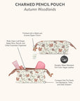 Autumn Woodland Charmed Pencil Pouch