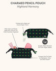 Highland Harmony Charmed Pencil Pouch