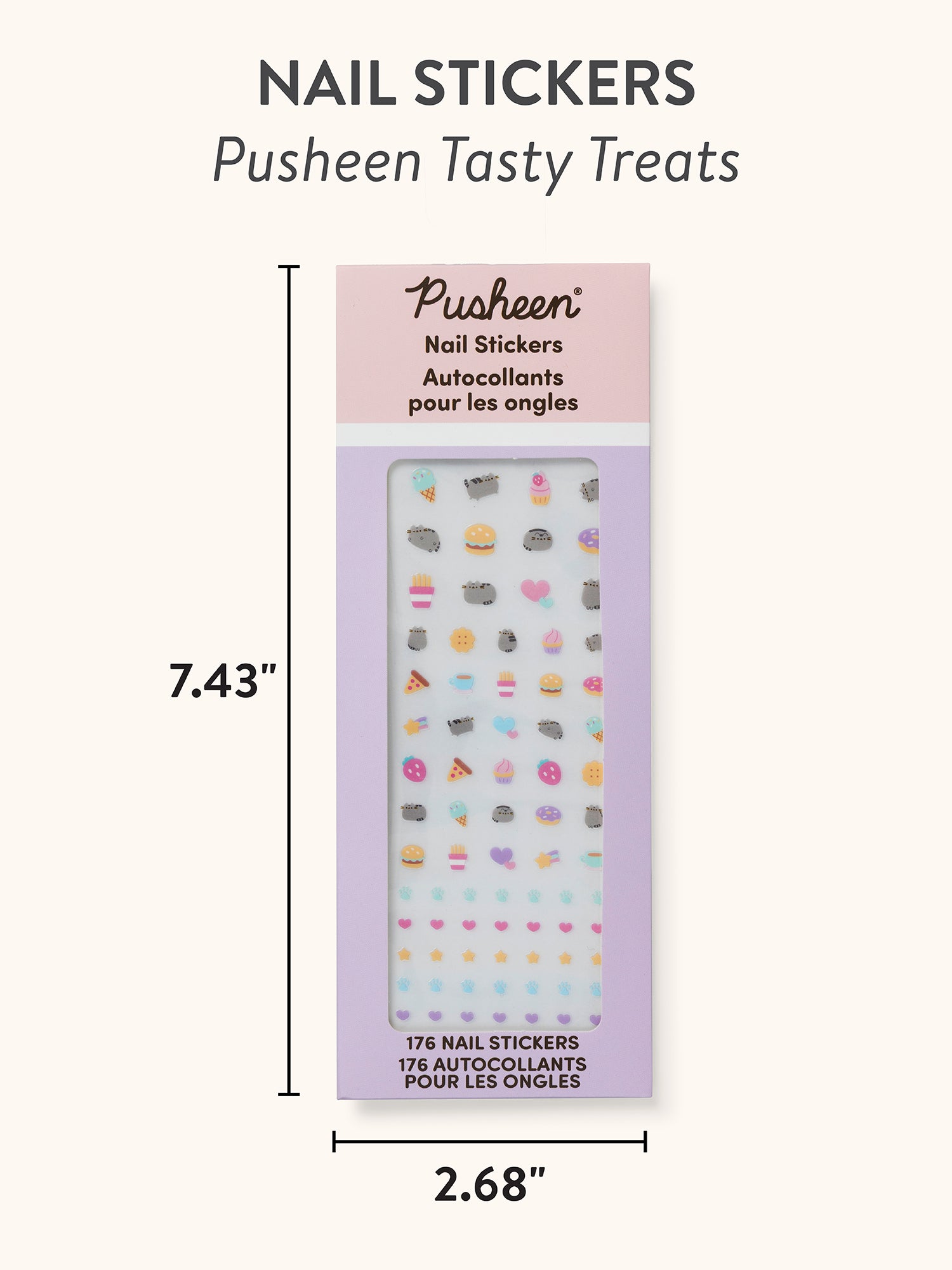 Studio Oh! Pusheen Nail Stickers - Thumbnail 2